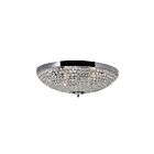 CWI Lighting Globe QS8357C20C Chrome 6 Lights 360W Flush Mount