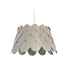 Dainolite AMI181-PC-2423 Amirah 1-Light 100W Polished Chrome Cord Pendant