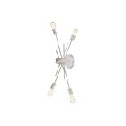 Dainolite NEB-194W-WH Nebraska 4-Lights 240W Matte White Incandescent Wall Sconce