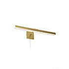 Dainolite PIC222-24LED-AGB 10W 3-Lights Aged Brass LED Picture Light
