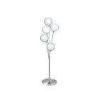 Dainolite 306T-SC 5-lights 200w Satin Chrome Incandescent Table Lamp