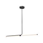Dainolite Corvette CVT-4824LEDHP-MB 24W Matte Black LED Pendant