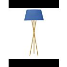 Dainolite Gabriela GAB-601F-AGB-202 1-Light Aged Brass 150W LED Floor Lamp