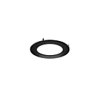 Dals Lighting DCP-PNL6-TRIM-BK Black Recessed Trim