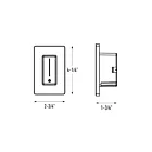 Dals Lighting DD1260 60W 4.25" Dimmer