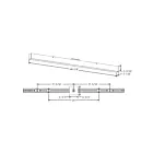 Dals Lighting LNFM48-CC-WH 40W 48" White Linear Architectural Light