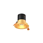 Dals Lighting RC03-CC-20-RGGD-TGD 3" Gold Recessed Light Wattage and CCT Selectable