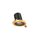 Dals Lighting RC03-CC-35-SLBK-TGD 3" black Recessed Light Wattage and CCT Selectable