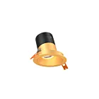 Dals Lighting RC03-CC-35-SLGD-TGD 3" Gold Recessed Light Wattage and CCT Selectable