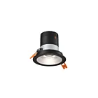 Dals Lighting RC03-CC-60-RGAZ-TBK 3" Alzak Recessed Light Wattage and CCT Selectable