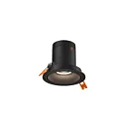 Dals Lighting RC03-CC-60-RGBK-TBK 3" Black Recessed Light Wattage and CCT Selectable