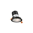 Dals Lighting RC03-CC-60-SLAZ-TBK 3" Alzak Recessed Light Wattage and CCT Selectable