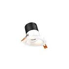 Dals Lighting RC03-CC-60-SLWH-TWH 3" White Recessed Light Wattage and CCT Selectable