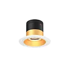 Dals Lighting RC04-CC-35-RGGD-TL 4" Gold Recessed Light Wattage and CCT Selectable