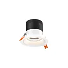 Dals Lighting RC04-CC-35-RGWH-TWH 4" White Recessed Light Wattage and CCT Selectable
