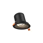 Dals Lighting RC04-CC-60-SLBK-TBK 4" Black Recessed Light Wattage and CCT Selectable