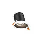 Dals Lighting RC04-CC-60-SLBK-TWH 4" Black Recessed Light Wattage and CCT Selectable