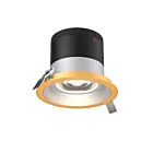 Dals Lighting RC06-CC-35-RGAZ-TGD 6" Alzak Recessed Light Wattage and CCT Selectable