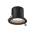 Dals Lighting RC06-CC-60-RGBK-TBK 6" Black Recessed Light Wattage and CCT Selectable