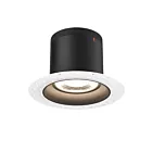 Dals Lighting RC06-CC-60-RGBK-TL 6" Black Recessed Light Wattage and CCT Selectable