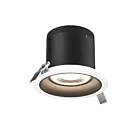 Dals Lighting RC06-CC-60-RGBK-TWH 6" Black Recessed Light Wattage and CCT Selectable