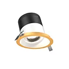 Dals Lighting RC06-CC-60-SLWH-TGD 6" White Recessed Light Wattage and CCT Selectable