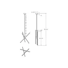 Dals Lighting SSPD32-CC-BK 30W Black Pendant