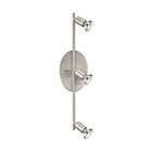 Eglo 200777A 150W Satin Nickel and Chrome Halogen Adjustable Track Light