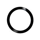 Eglo Trago 203899 Nickel Nero Trago 5" Round Recessed Trim