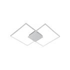Eglo Millanius 204048A 24.3W Brushed Aluminium Wall Light