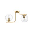 Eglo Marojales 204336A 2-Lights Brushed Gold Ceiling Light