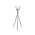 Eglo 39594A Salvezinas 1-Light 60W Black Floor Lamp