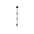 Eglo Rampside 43256A 1-Light 60 Watt Black Pendant