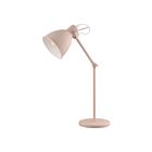 Eglo Priddy-P 49086A Pastel Apricot 1-Light 40W Table Lamp