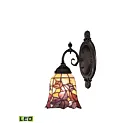 ELK Home Mix-N-Match 071-TB-17-LED Tiffany Bronze 1 Light 9.5W LED Wall Sconce