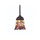 ELK Home Mix-N-Match 078-TB-17 Tiffany Bronze 1 Light 75W Mini Pendant