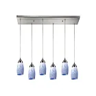 ELK Home Milan Configurable 110-6RC-SW Satin Nickel 6 Lights 360W Multi Pendant