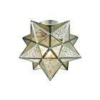 ELK Home Moravian Star 1145-011 Antique Nickel 1 Light 60W Flush Mount