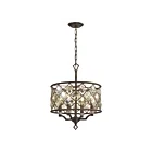ELK Home 31096-4 Armand 240W 4-Lights Weathered Bronze Chandelier