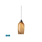 ELK Home Sandstone Configurable 31137-1-LED Satin Nickel 1 Light 9.5W LED Multi Pendant