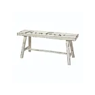ELK Home 351-10726 Aged White SetaSpell Bench