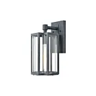 ELK Home Bianca 45164-1 Aged Zinc 1 Light 100W Outdoor Wall Sconce
