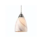 ELK Home Pierra Configurable 527-1CR Satin Nickel 1 Light 60W Multi Pendant