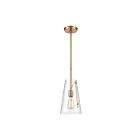 ELK Home Trustle 82145-1 Satin Brass 1 Light 60W Mini Pendant