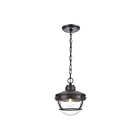 ELK Home Eastport 83435-1 Oil Rubbed Bronze 1 Light 60W Outdoor Pendant