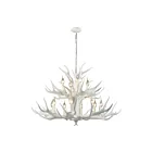 ELK Home D3318 Big Sky 720W 12-Lights White Chandelier