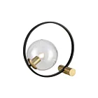 ELK Home D4703 Ayla 7W 1-Light Honey Brass Table Lamp