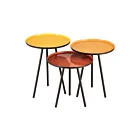 ELK Home S0895-9395-S3 Orange Gregg Accent Tables - Set of 3