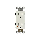 Enerlites 61500-IG-TR-W Isolated Ground Tamper-Resistant Decorator Receptacle
