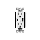 Enerlites 61501-1A1C-PD30-W 30W Delivery USB Type A/C Tamper-Resistant Receptacles